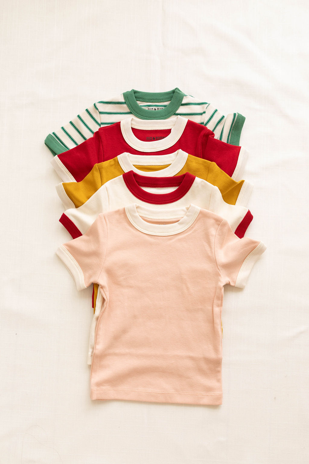 vintage tee - ticking stripe
