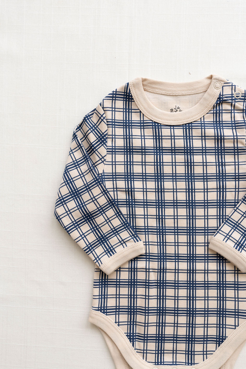 onesie | french plaid