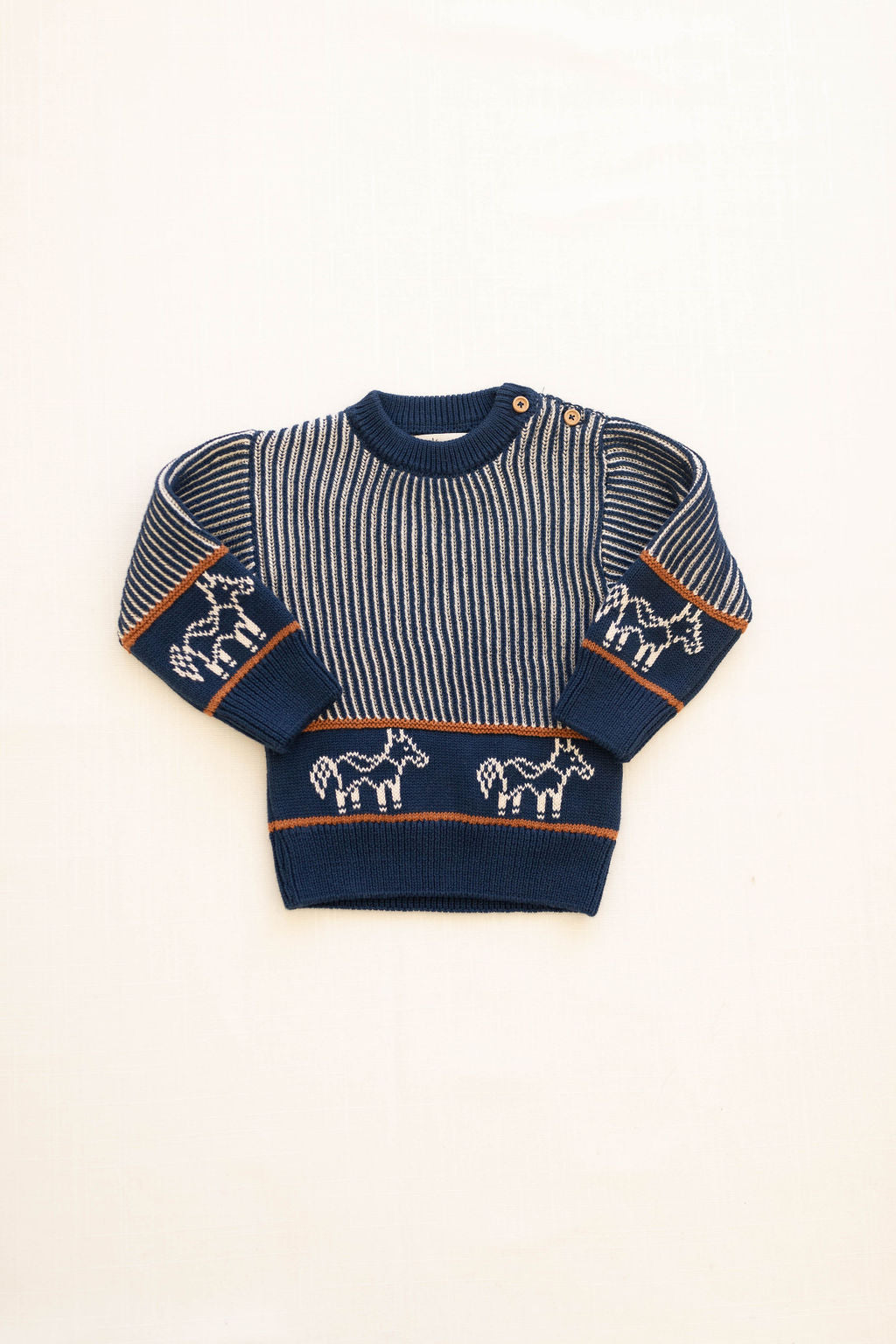knit sweater - galaxy pony
