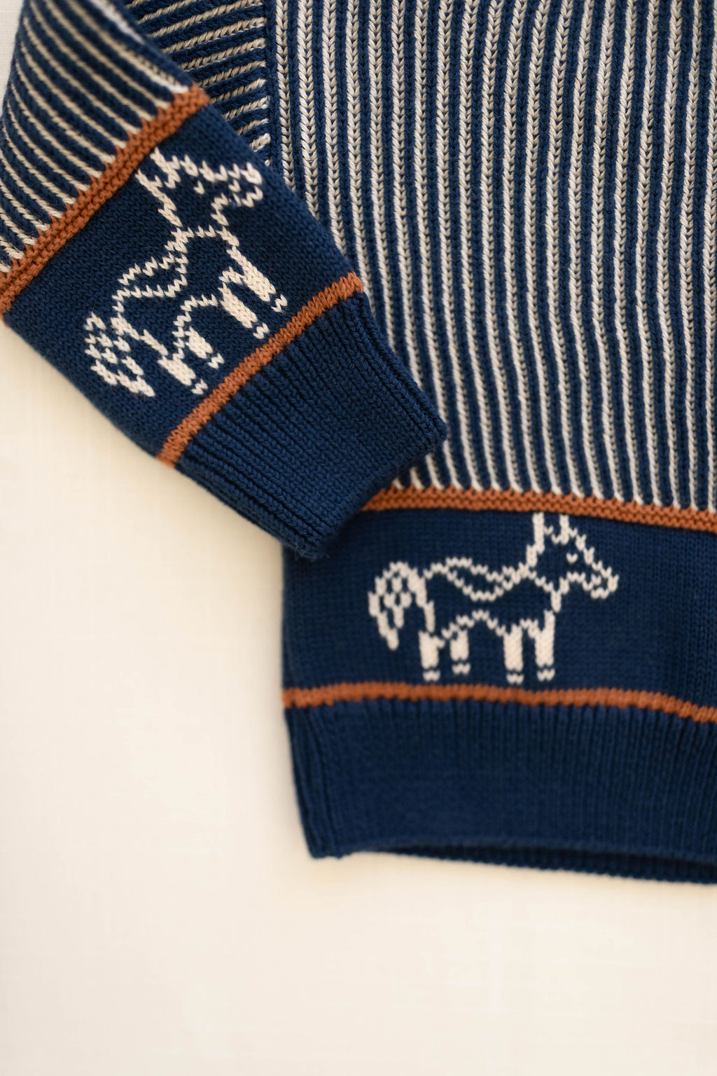 knit sweater - galaxy pony
