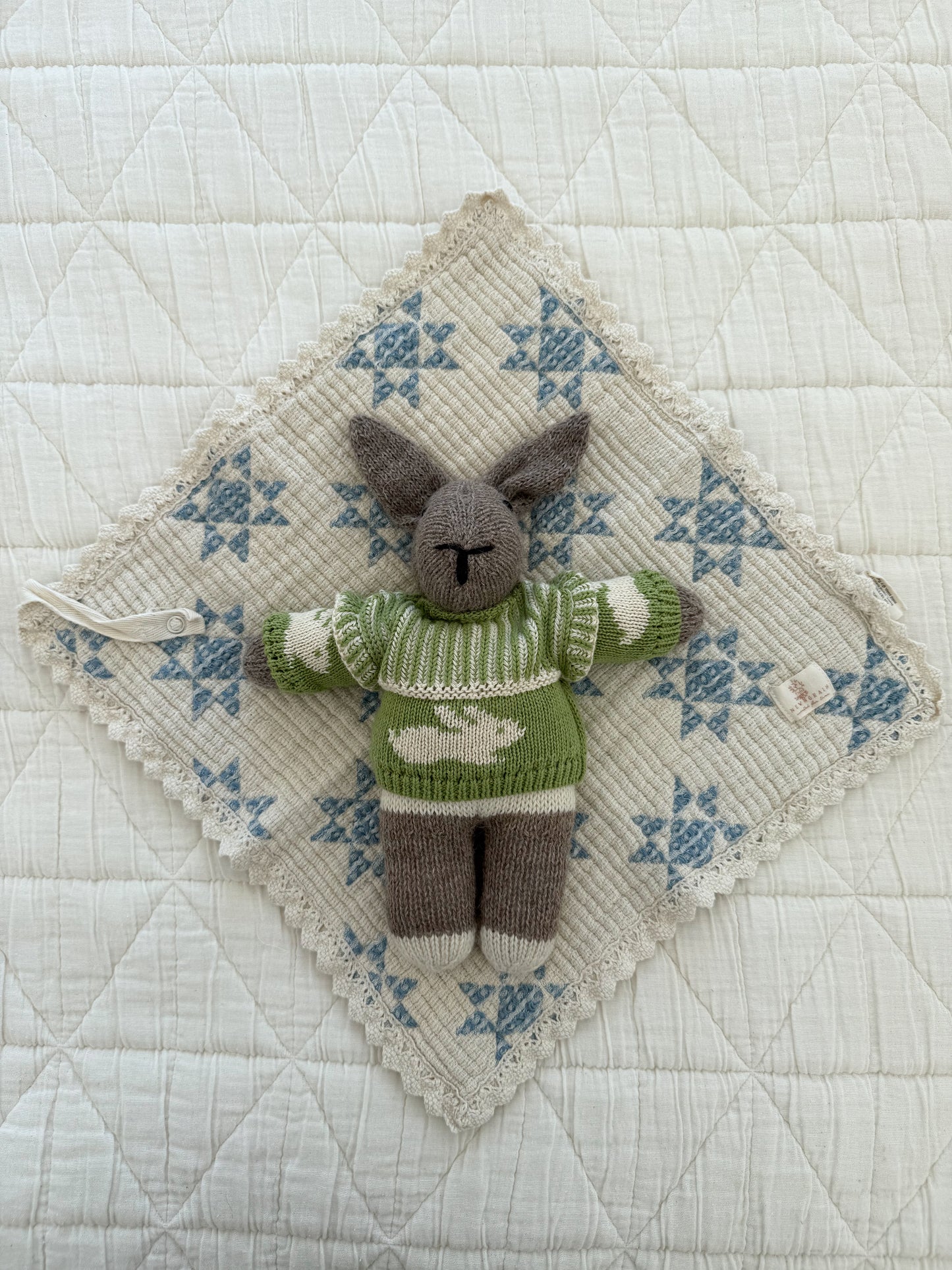 doll knit sweater | moss bunny