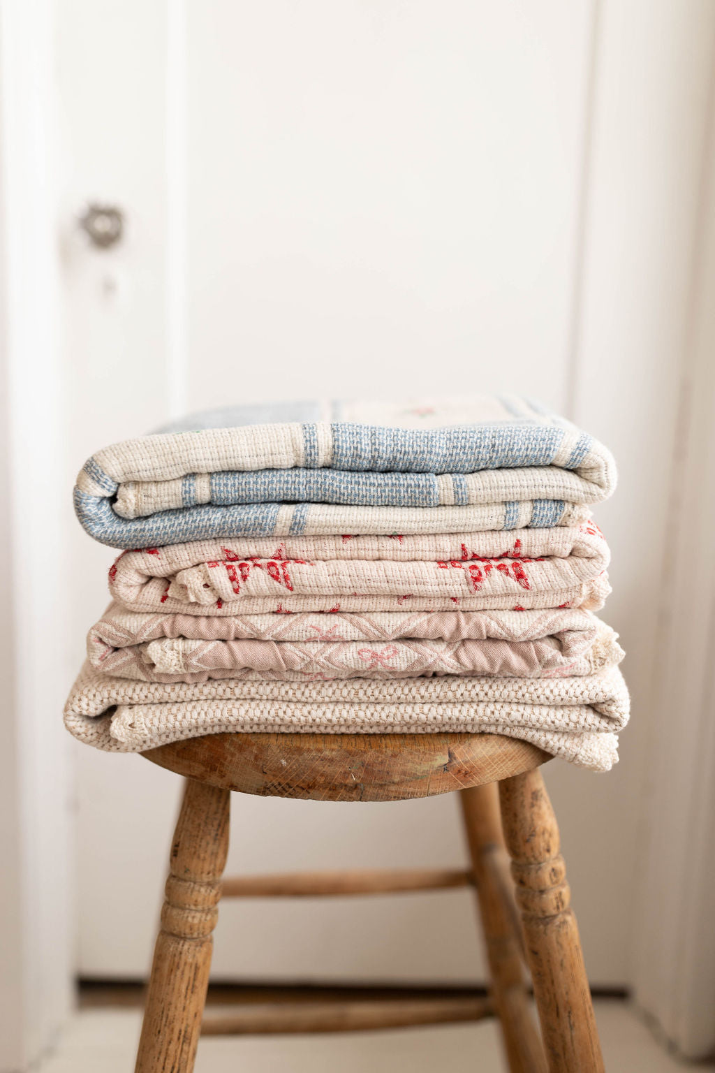 patchwork blanket - bow
