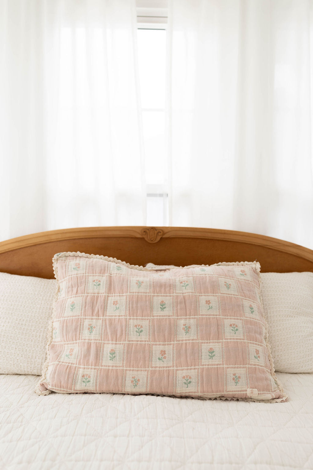 patchwork pillowcase - fleur