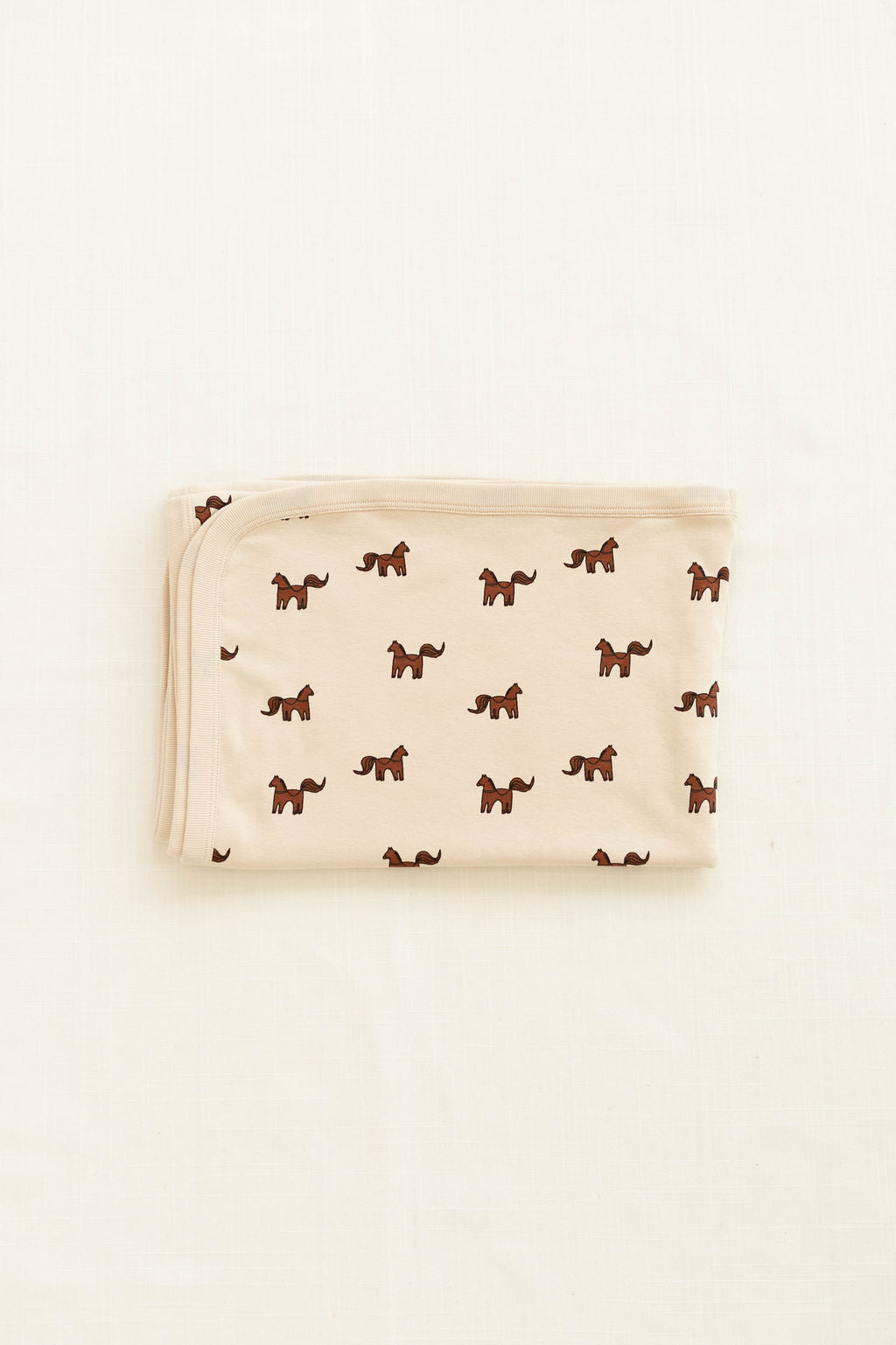 receiving blanket | pony