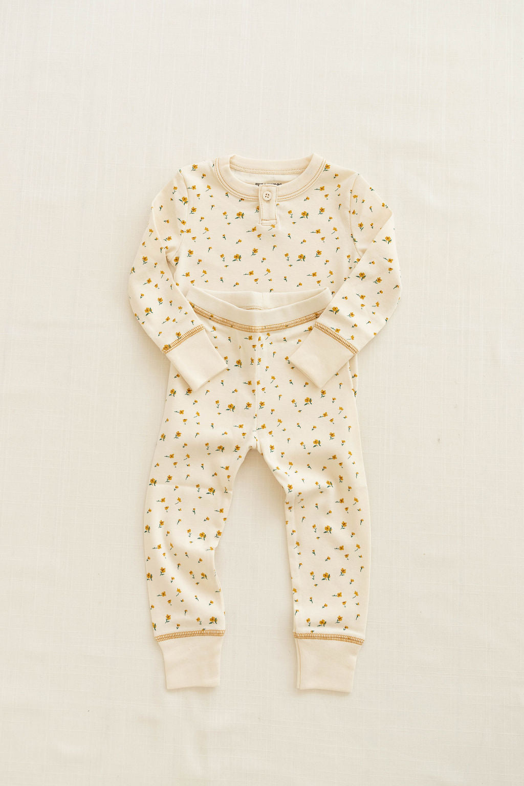 rib henley | chamomile