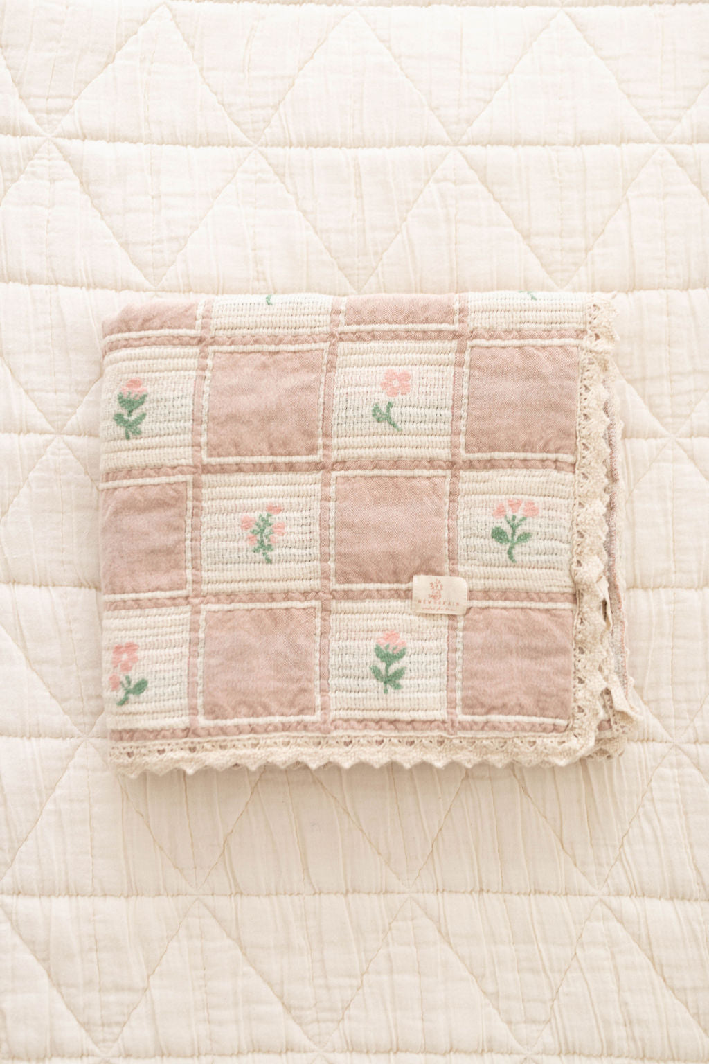 patchwork blanket - fleur