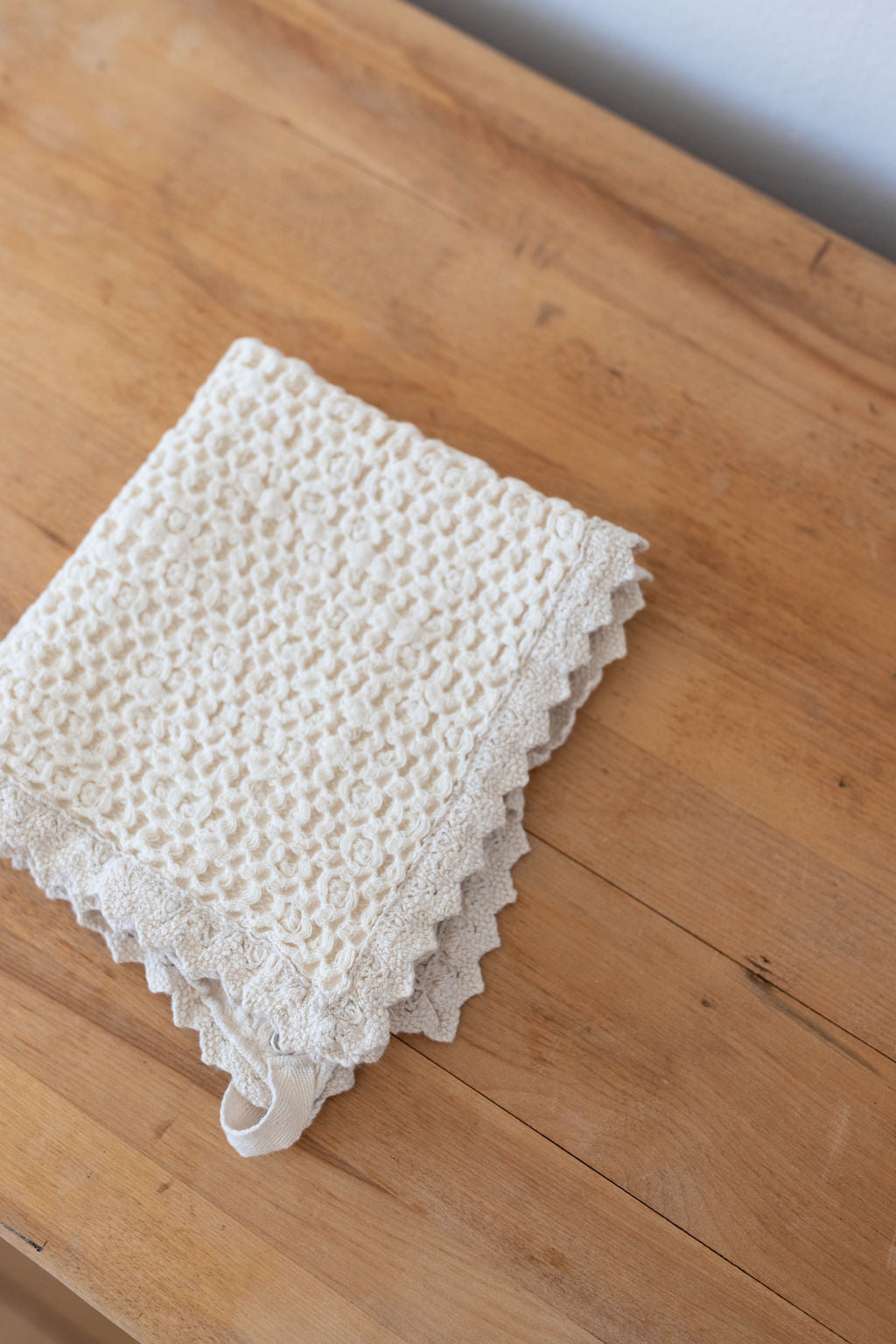 lovie cozy waffle | mini - milk