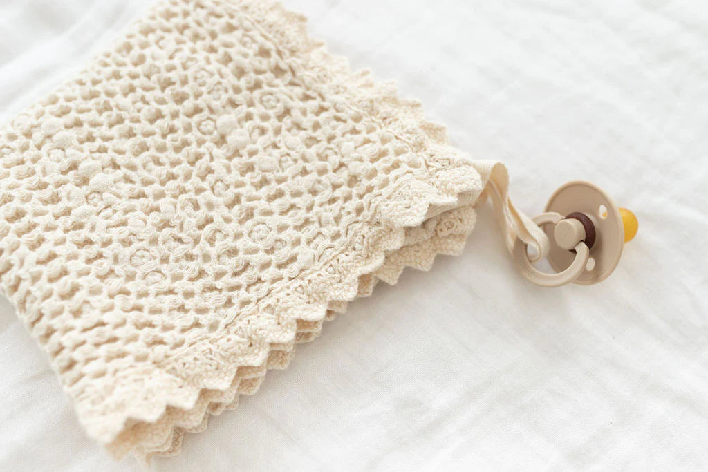 lovie cozy waffle | mini - milk