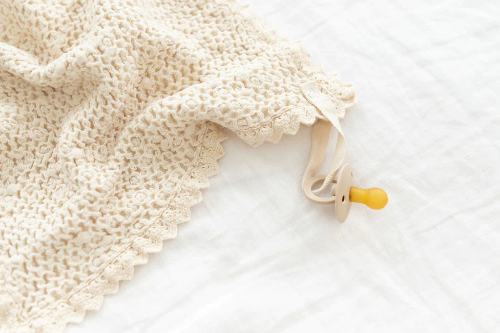 lovie cozy waffle | mini - milk