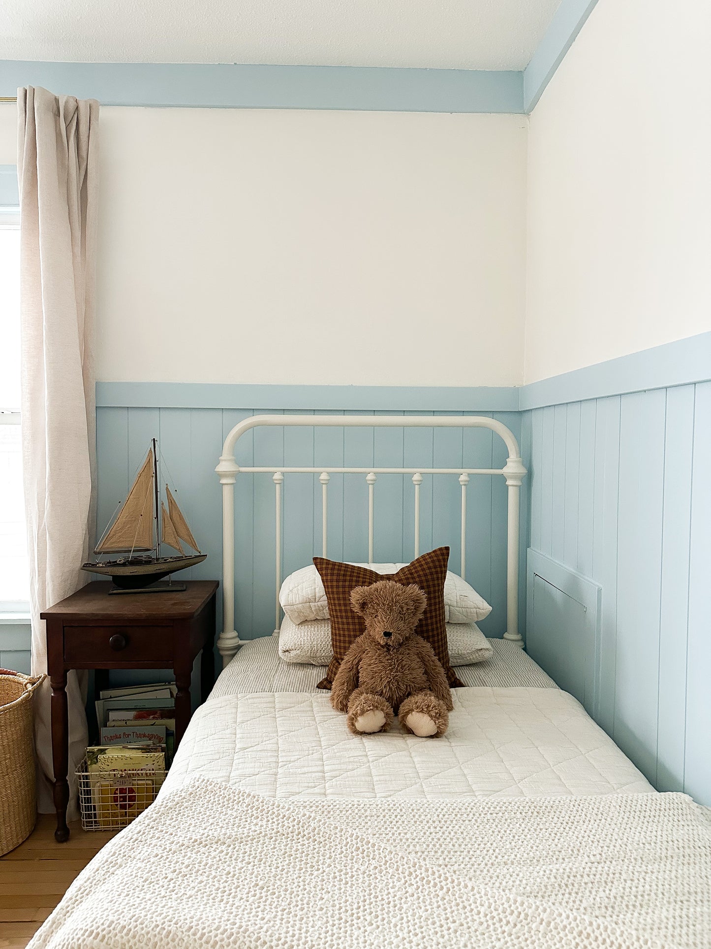 quilted blanket | twin - natural