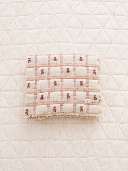 keepsake quilt - teddy petal