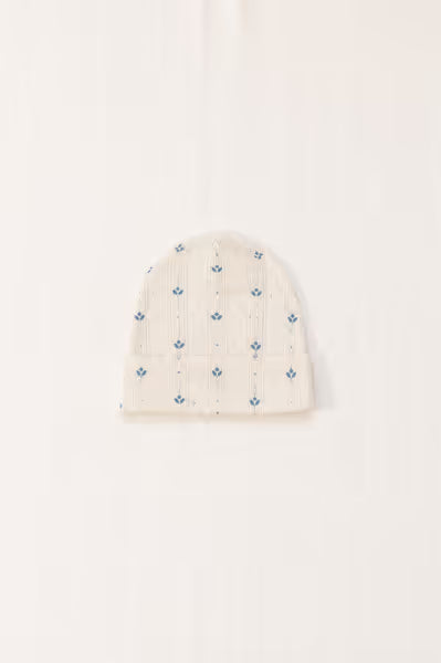 beanie | pointelle - bluebelle