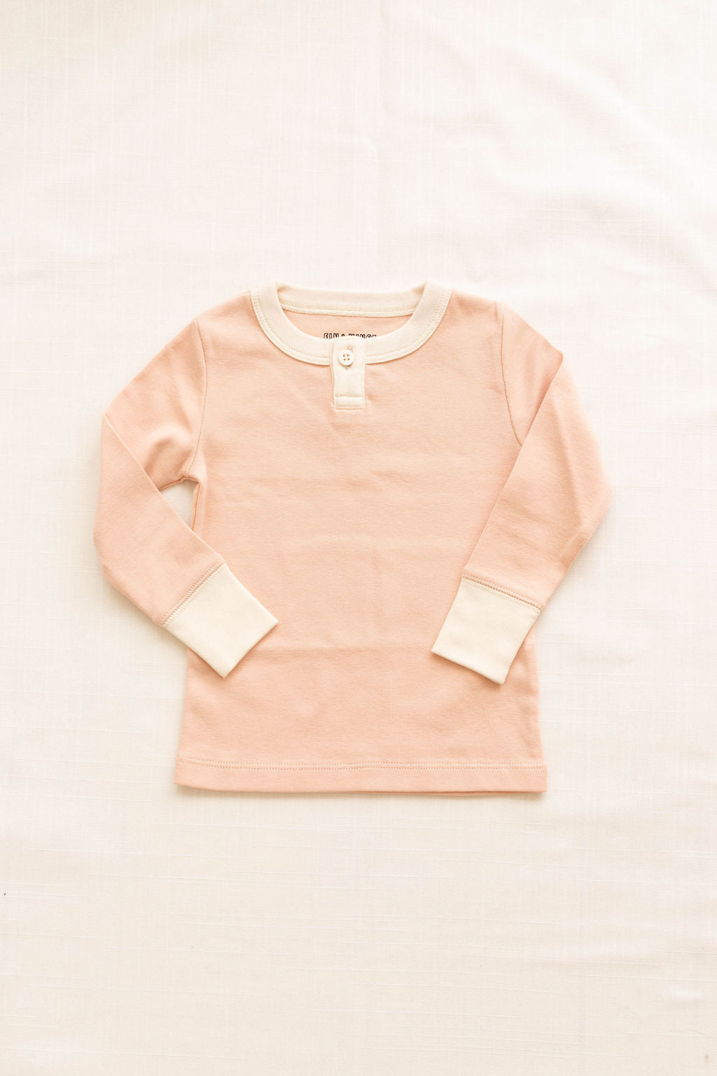 rib henley | petal