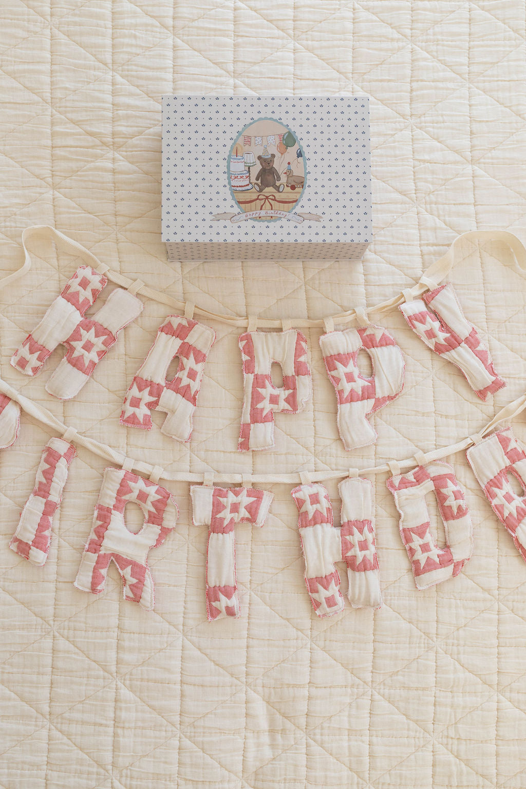 birthday box & homestead banner