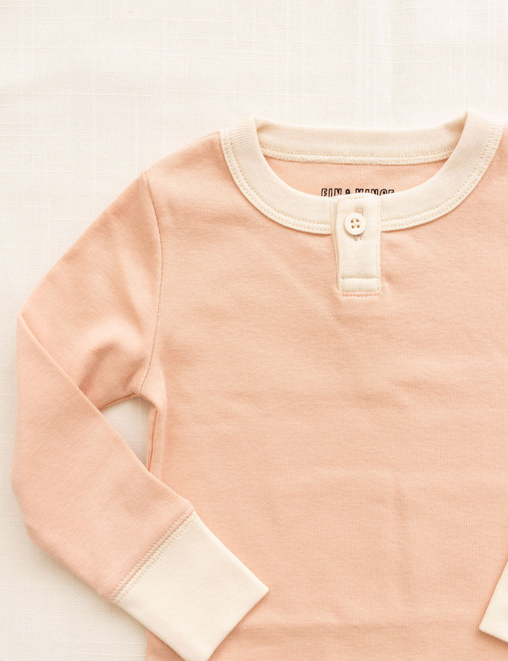 rib henley | petal