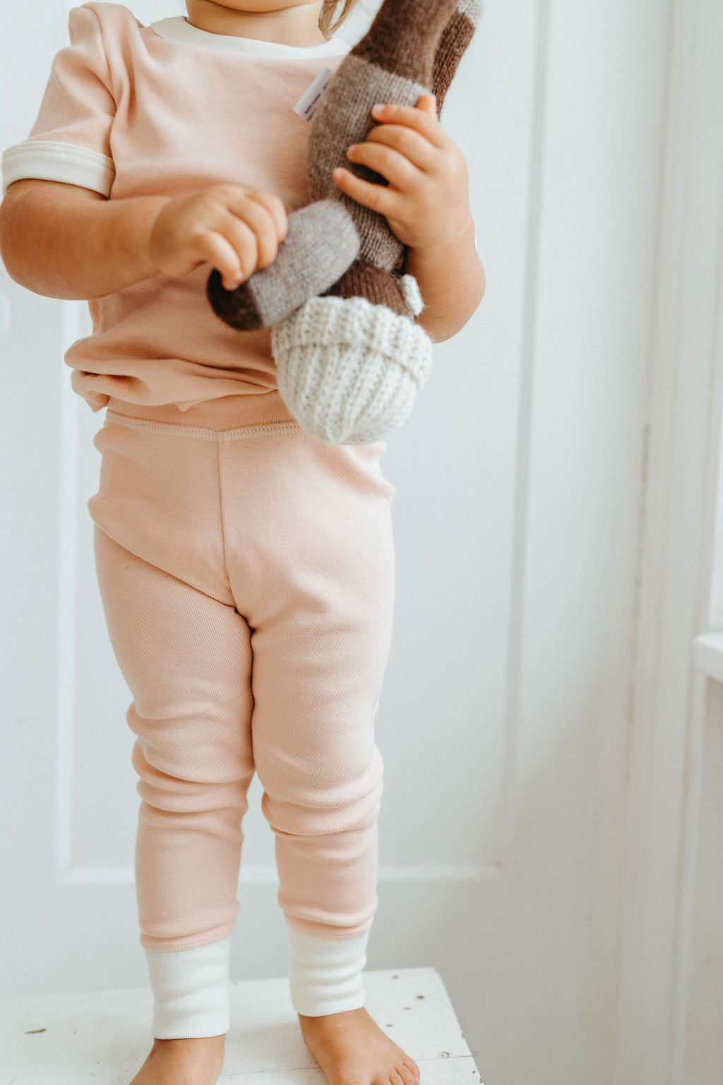 rib home pant | petal