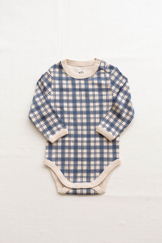 onesie | french plaid