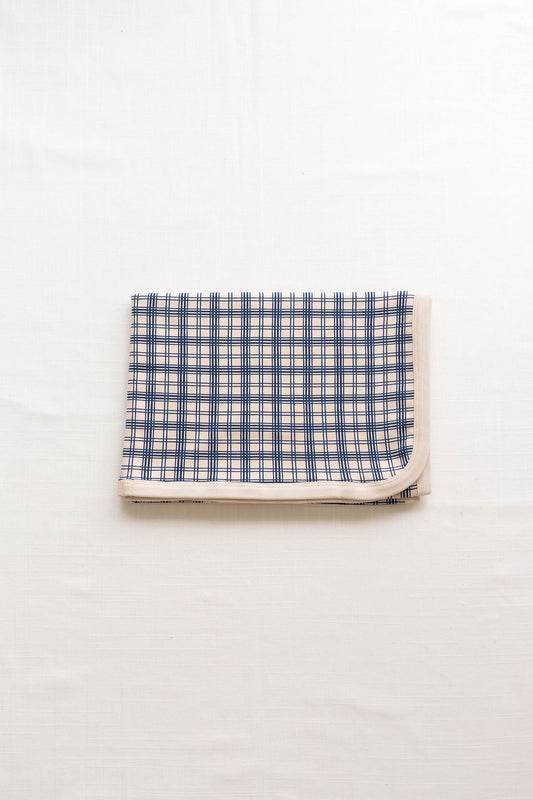 receiving blanket | french plaid