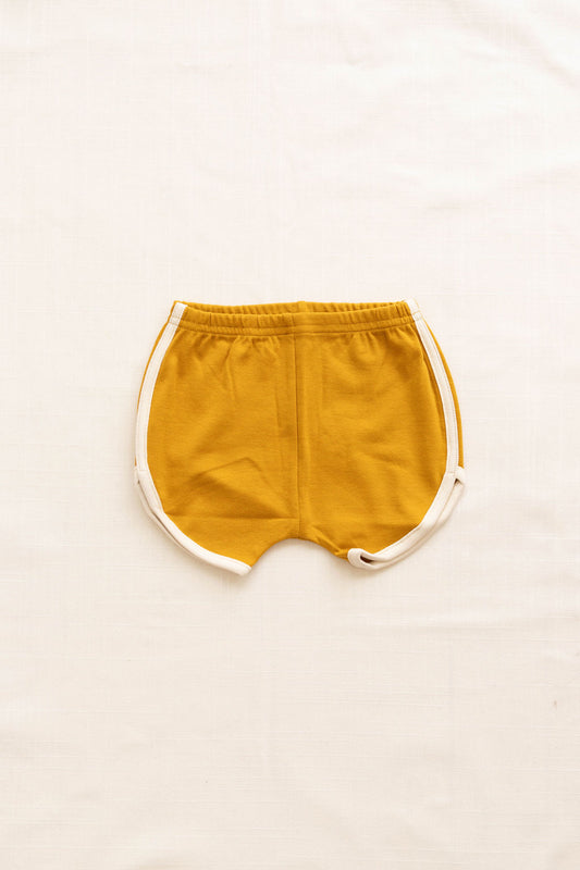 vintage short - mustard