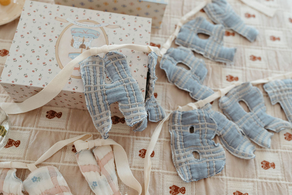 special occasion box & french plaid banner