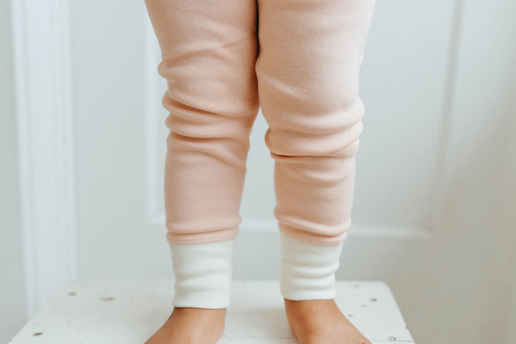 rib home pant | petal