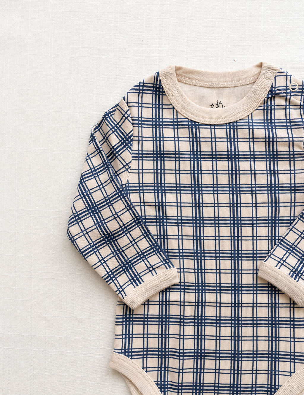 onesie | french plaid