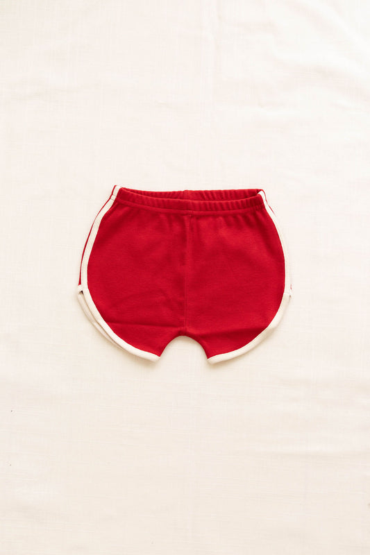 vintage short - crimson