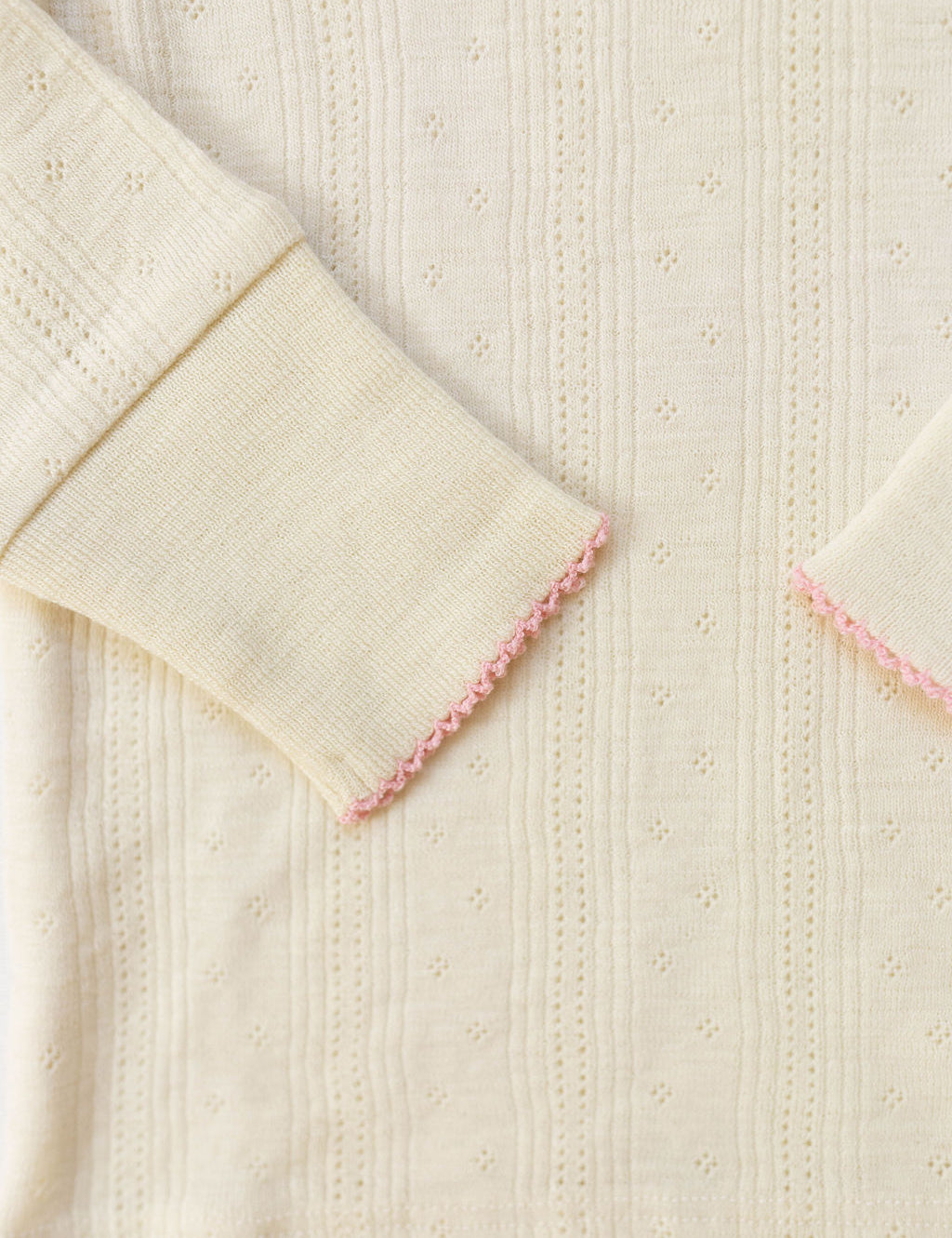 rose top | merino wool - buttercream