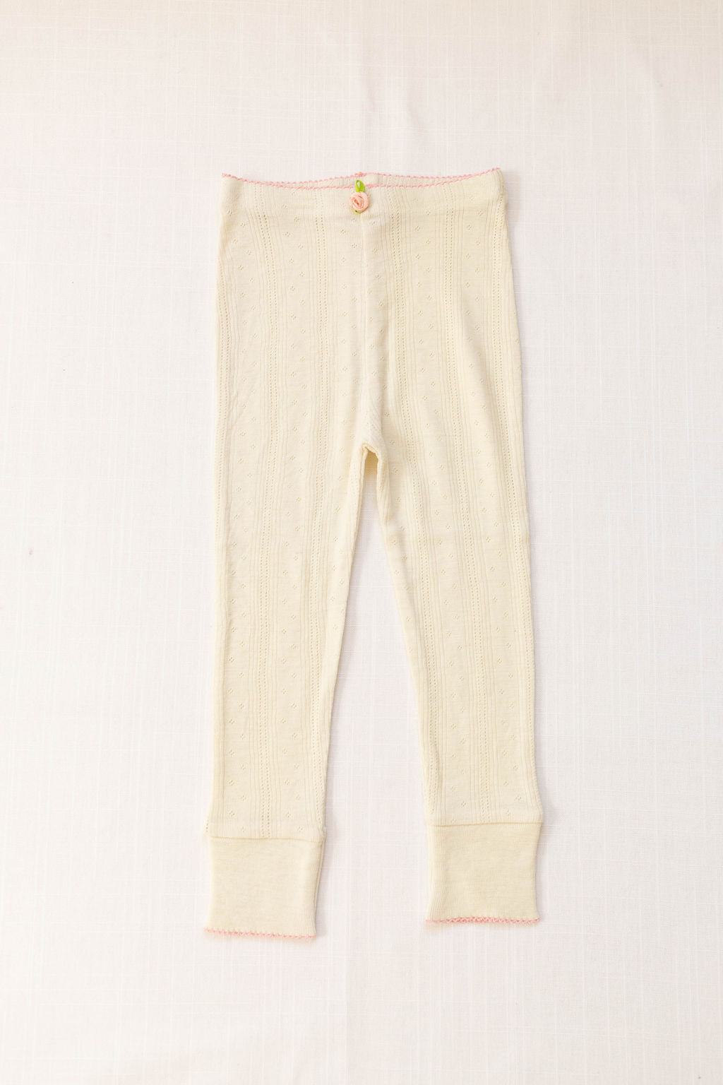 rose pant | merino wool - buttercream