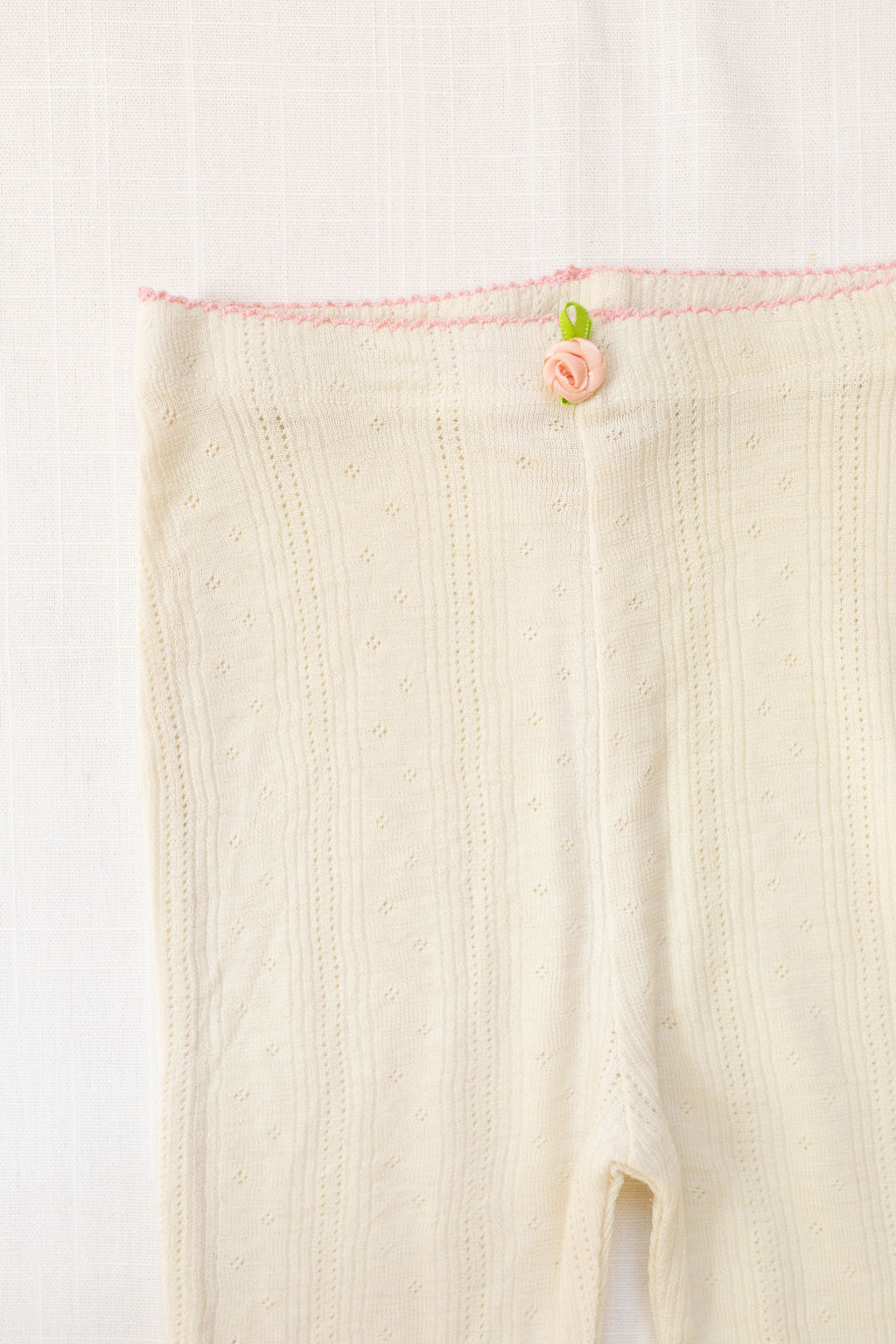 rose pant | merino wool - buttercream
