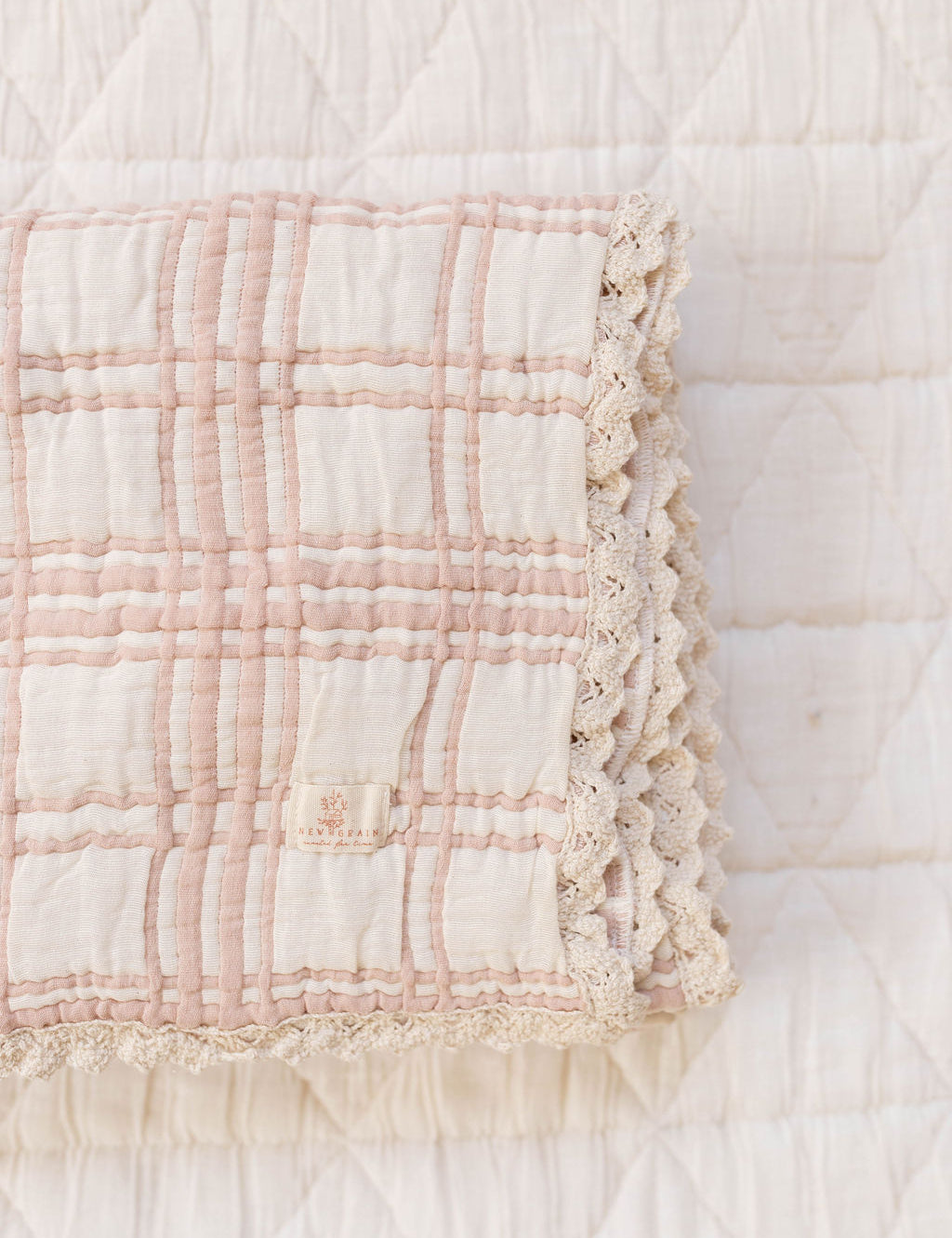 french plaid quilt - petal