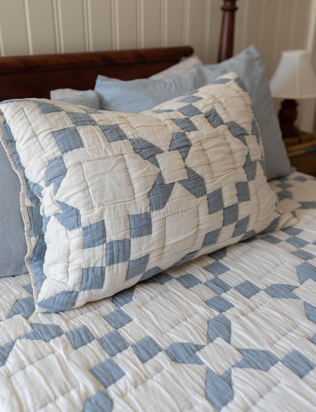 cottage sham - bluebelle