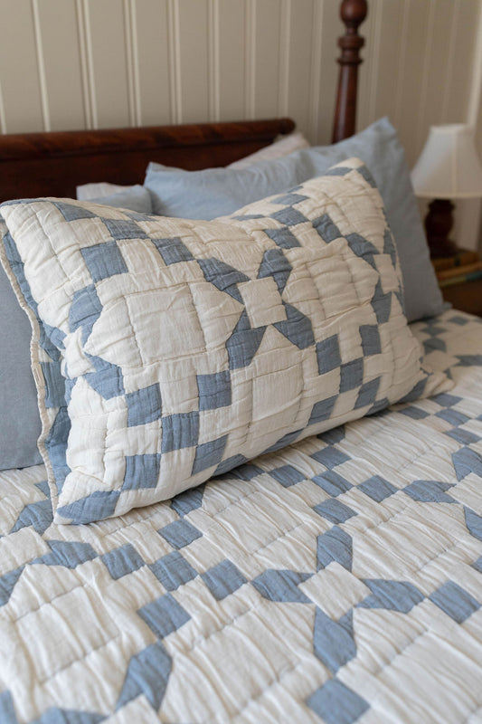 cottage sham - bluebelle