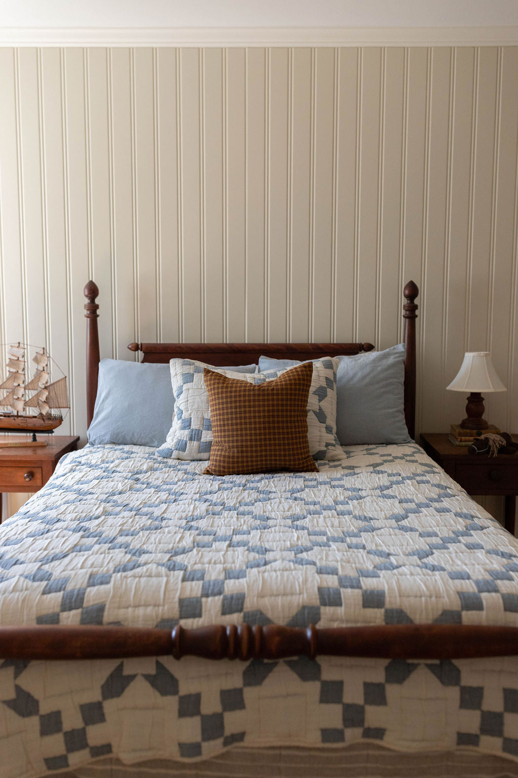 cottage quilt twin - bluebelle