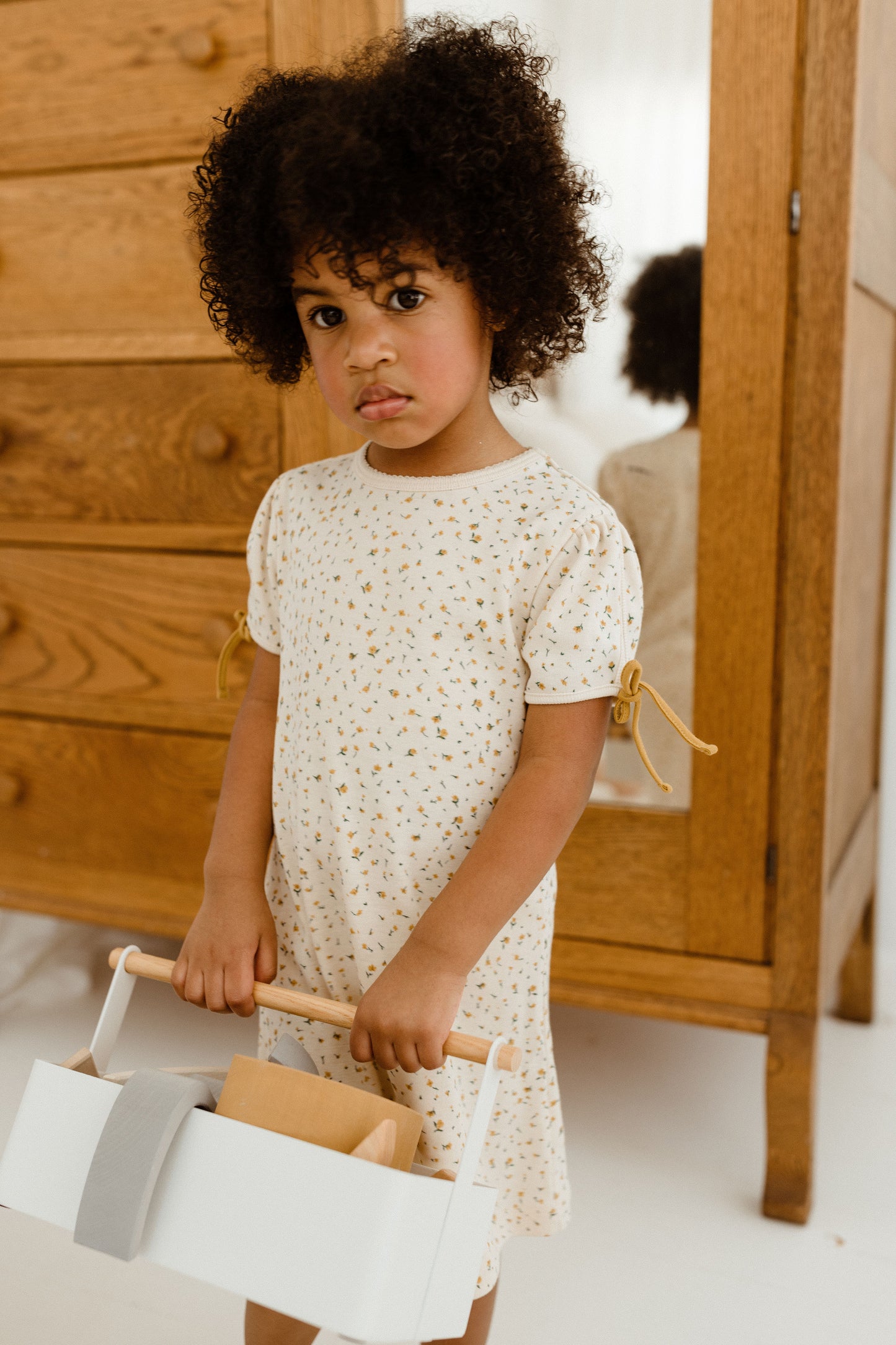 FV tie dress | chamomile