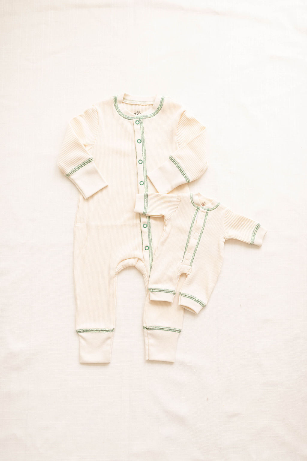 doll long john | milk with fern snaps