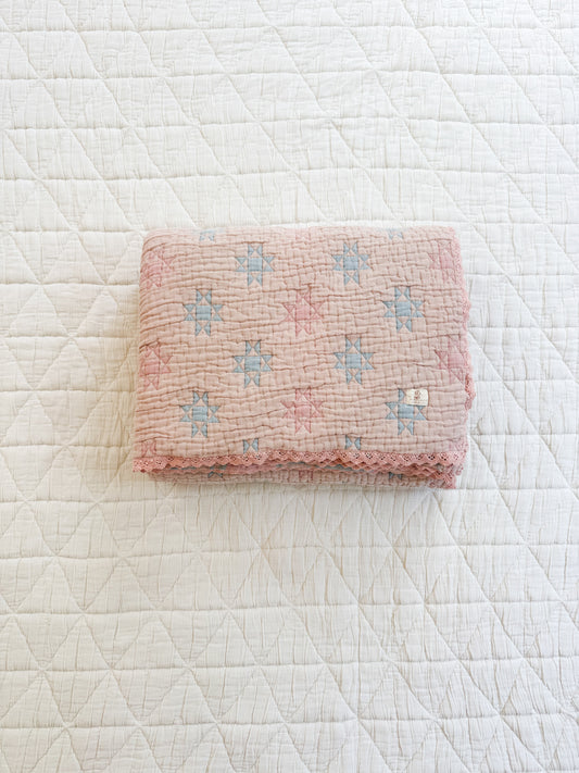 sunday quilt twin - peony