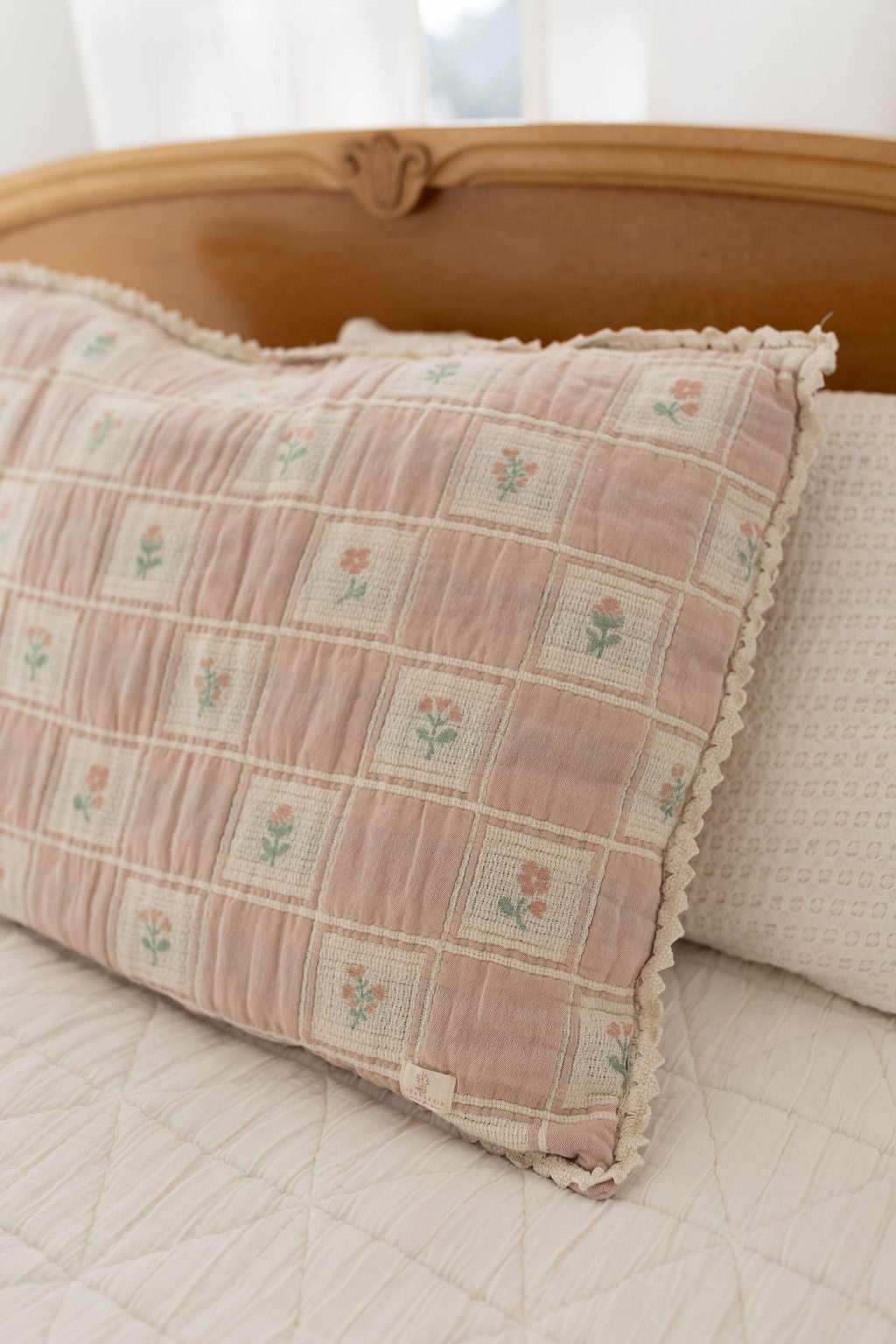 patchwork pillowcase - fleur
