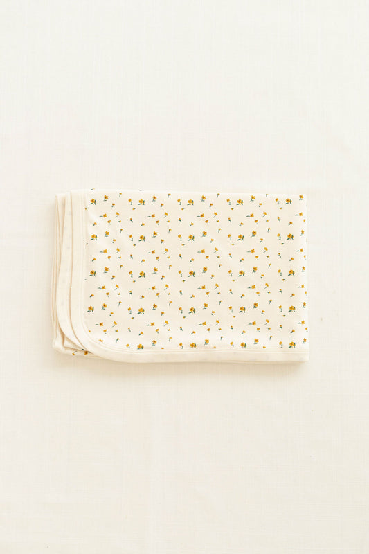 receiving blanket | chamomile