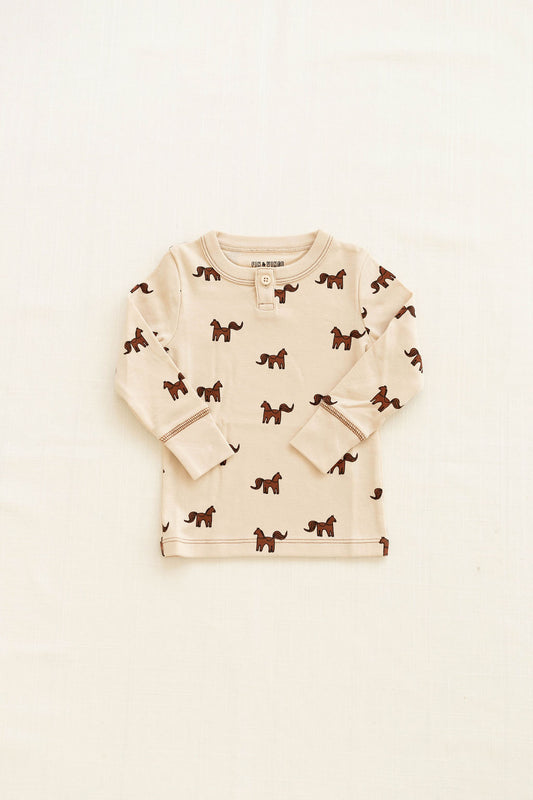 rib henley | pony