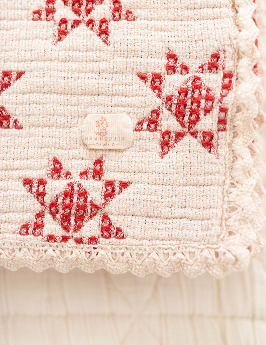 star quilt - ruby