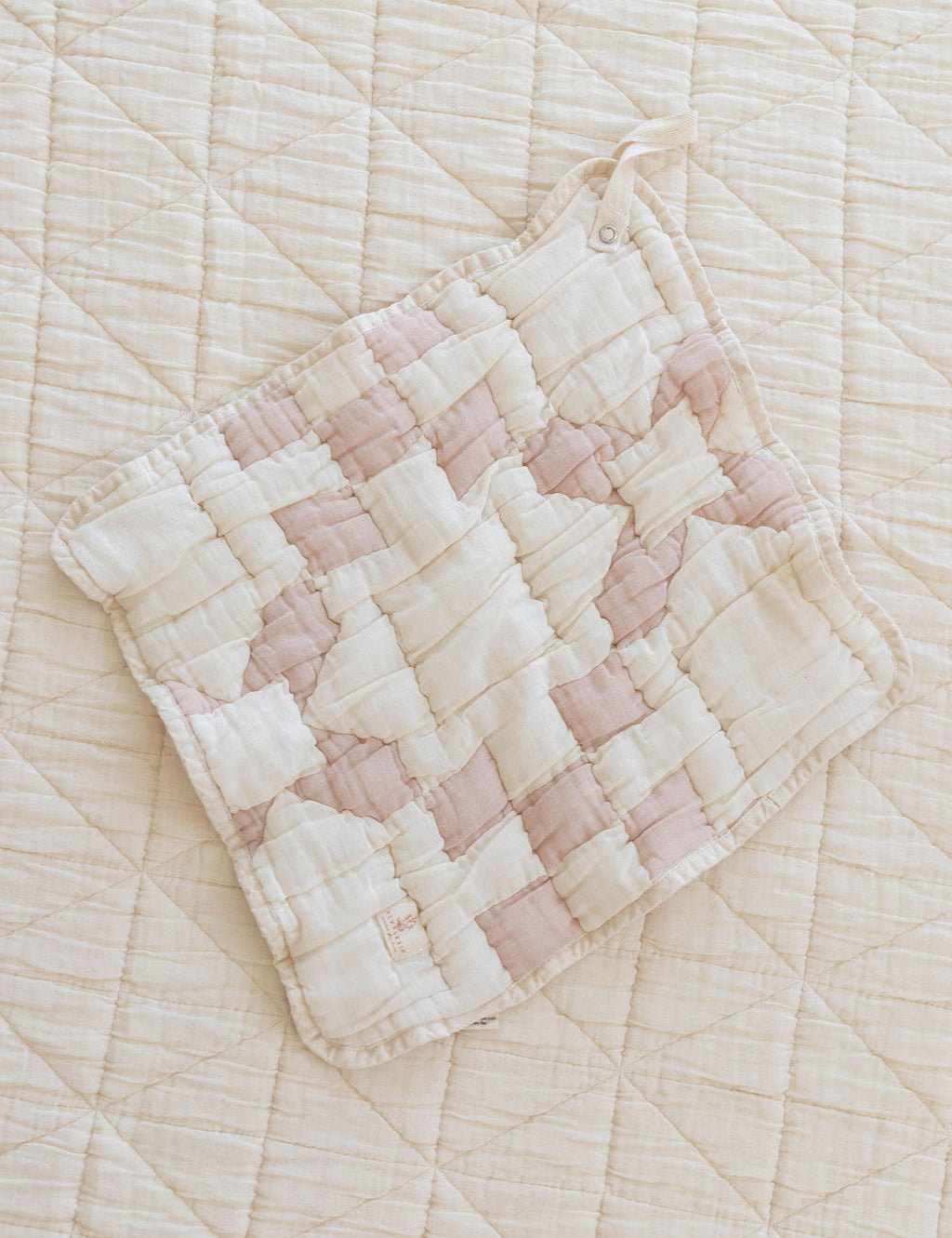 cottage quilt lovie - petal