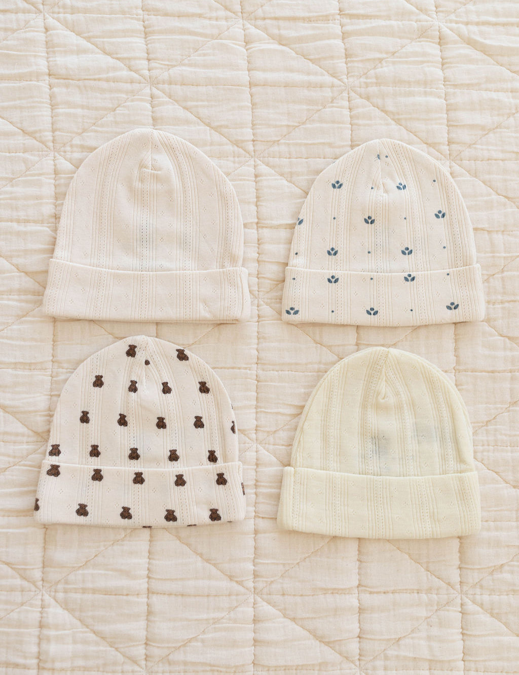 beanie | pointelle - bluebelle