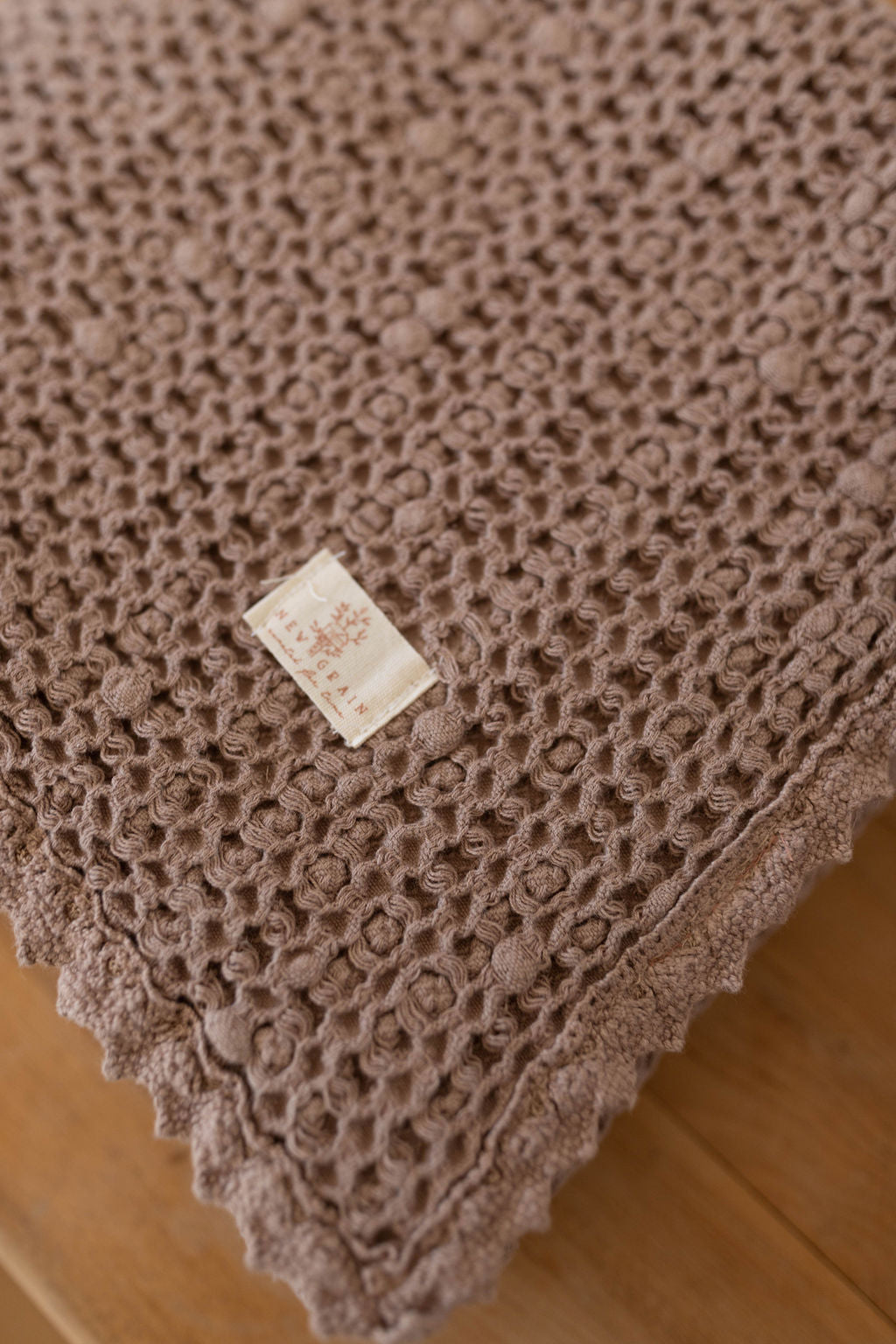 Cinnamon discount waffle blanket