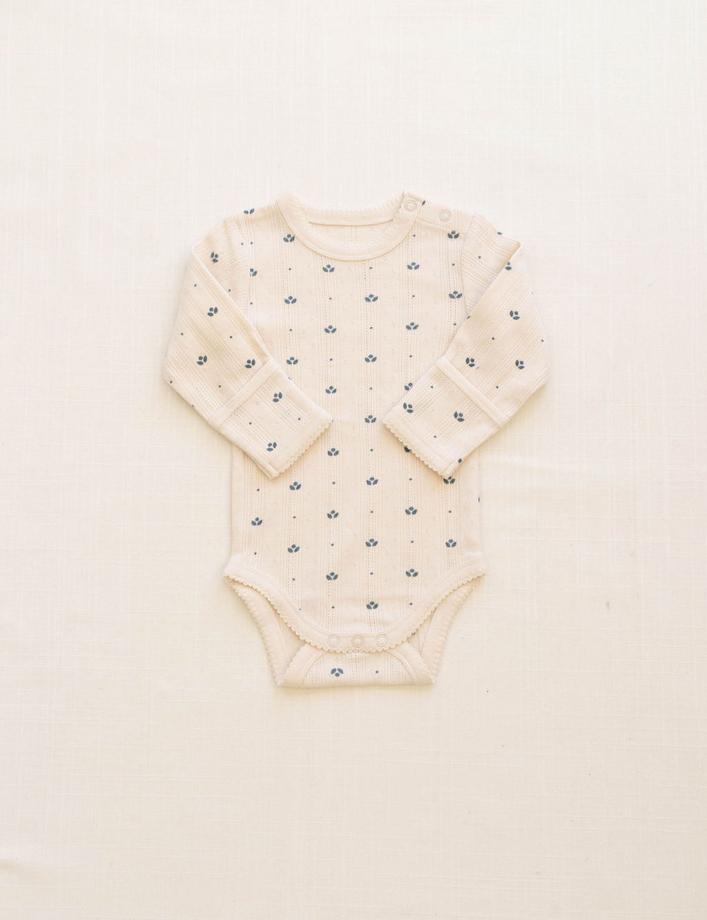 onesie + pant set | pointelle - bluebelle