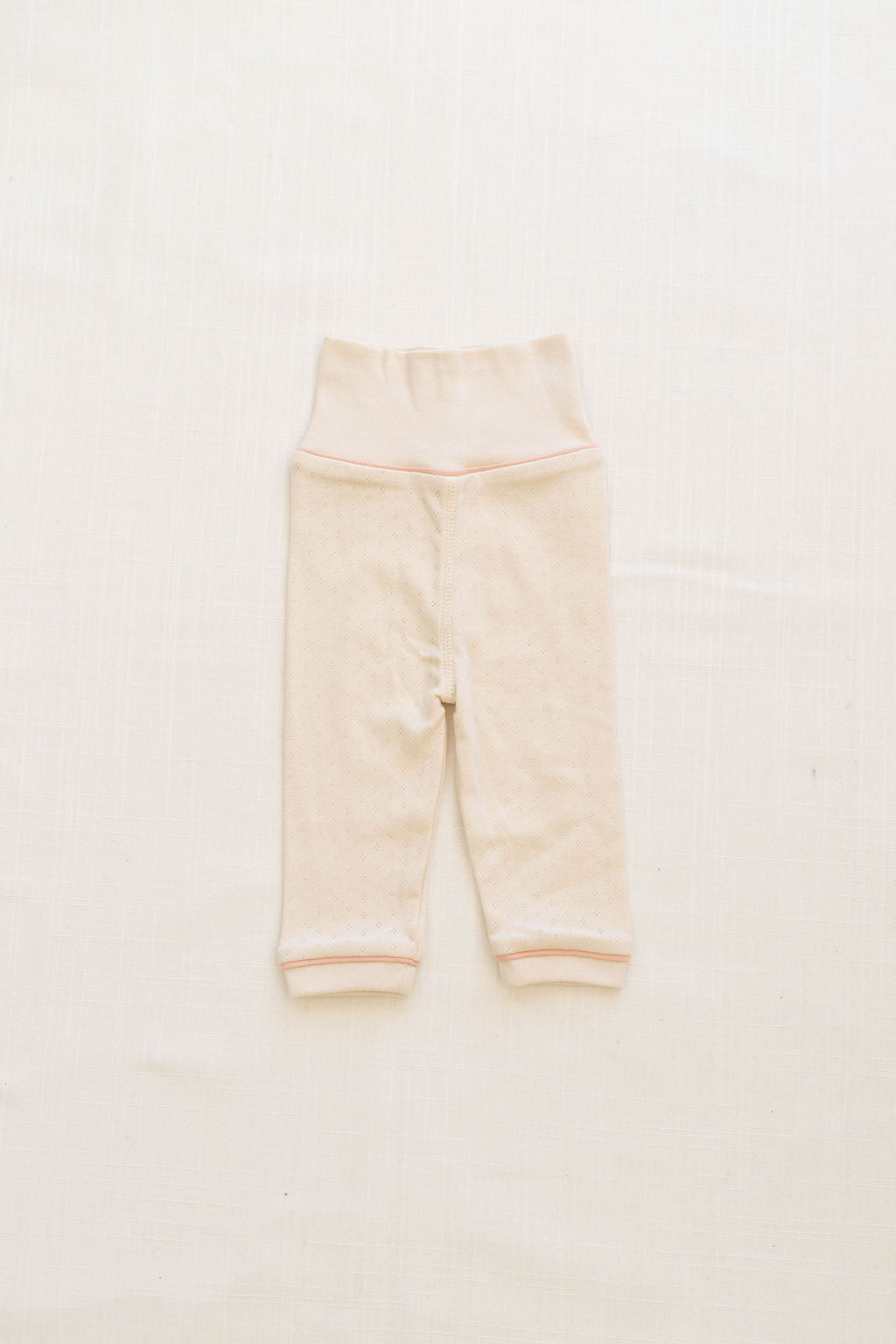 wrap onesie + pant set | pointelle - milk and petal