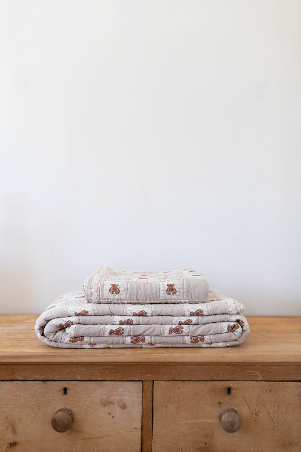 patchwork blanket | twin - teddy