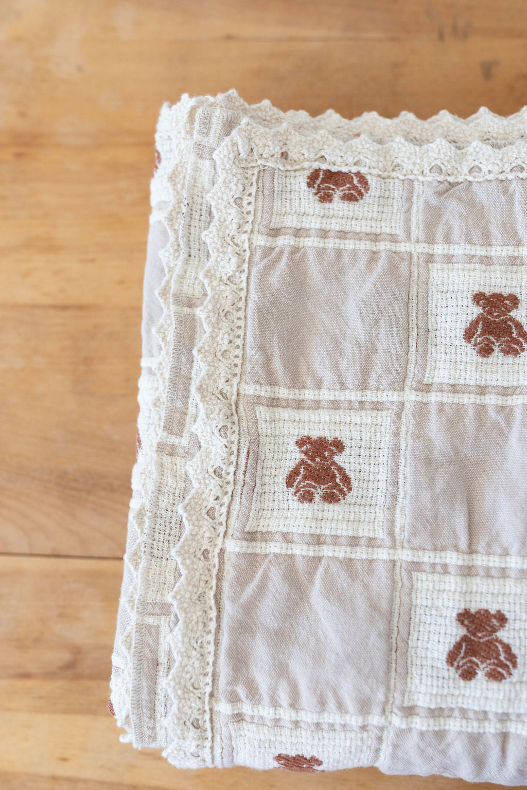 patchwork blanket | twin - teddy